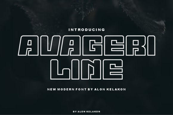 Avageri Line Font for Impactful Design