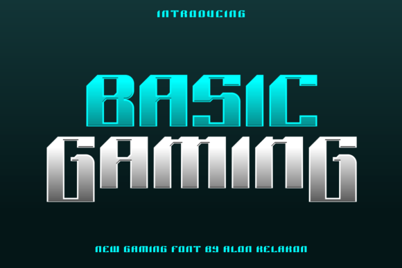 Basic Gaming Font for Business