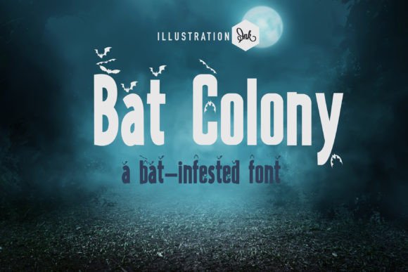 Bat Colony Font for Bold Campaigns