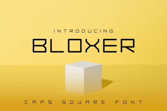 Bloxer: A Font for Professional Branding