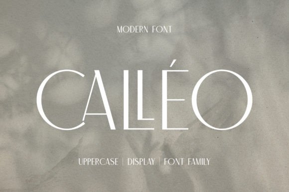 Calleo: A Feminine Sans Serif for Bold Branding