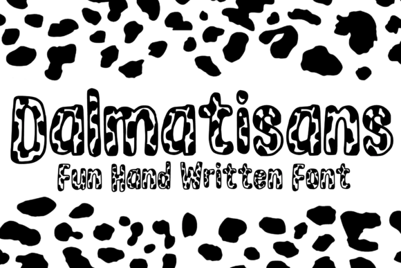 Dalmatisans: A Handwritten Font with a Canine Charm