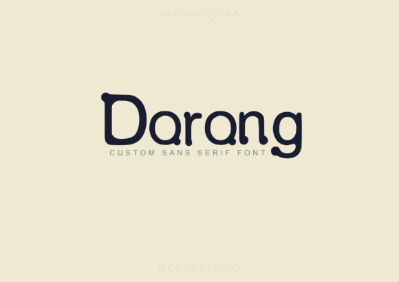 Dorong: A Font That Elevates Branding