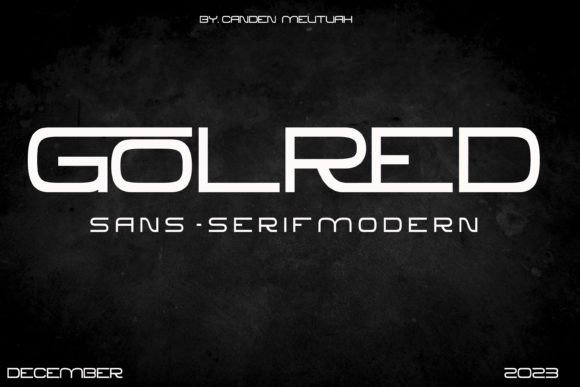 Golred: A Font for Business Clarity