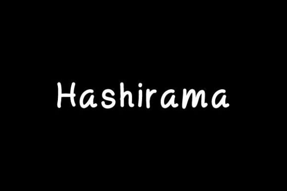 Hashirama: A Playful Font for Creative Campaigns