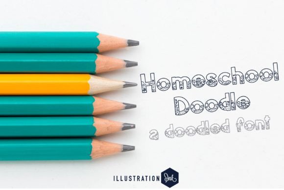 Homeschool Doodle Font