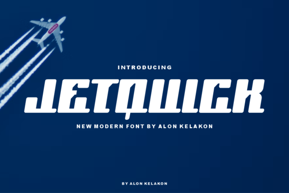 Jetquick: A Modern Typeface for Editorial Design