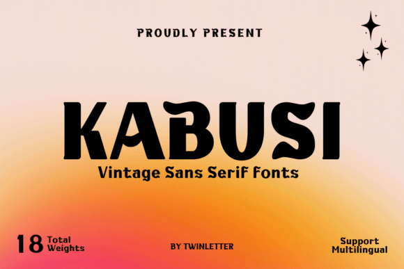 Kabusi: A Premium Font for Modern Campaigns