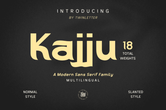 Kajju: A Premium Font for Editorial Design