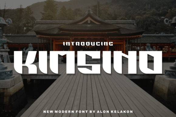 Kimsino: A Bold Font for Editorial Design