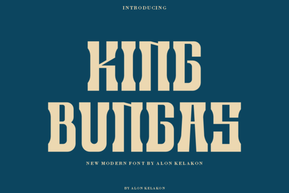 King Bungas Font for Web Design