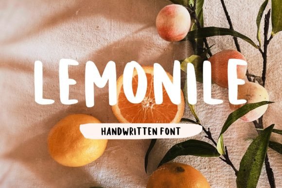 Lemonile: A Handwritten Font for Web Design