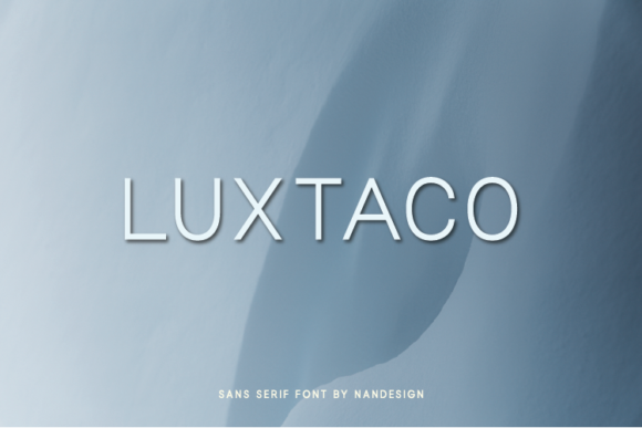 Luxtaco: A Modern Font for Web Design