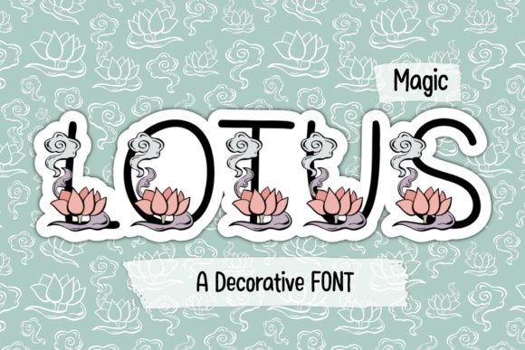 Magic Lotus Font for Web Design