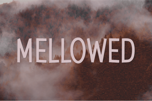 Mellowed: A Unique Sans Serif