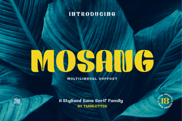 Mosang: A Versatile Sans Serif Font