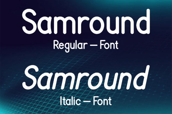 Samround: A Modern Sans Serif for Web Design