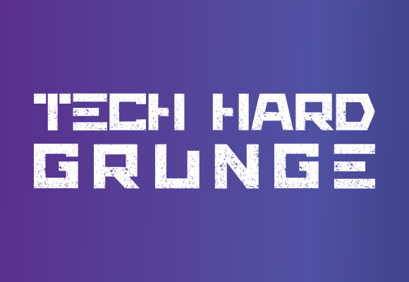 Tech Hard Grunge Font
