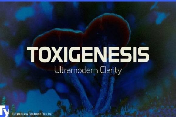 Toxigenesis: A Modern Typeface for Editorial Design